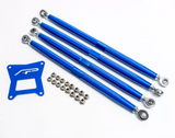 Agency Power 17-21 Polaris RZR 1000 XP Turbo Blue Adjustable Rear Arms - AP-RZR-202-BL