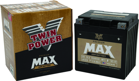 Twin Power GYZ-32HL Premium MAX Battery Replaces H-D 66010-97A Made in USA - 485020