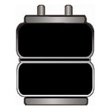 Firestone Ride-Rite Replacement Bellow 268C (For Kit PN 2488/2061) (W217606764) - 6764