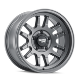 Dirty Life 9310 Canyon 17x9 / 5x127 BP / -12mm Offset / 71.5mm Hub Satin Graphite Wheel - 9310-7973MGT12
