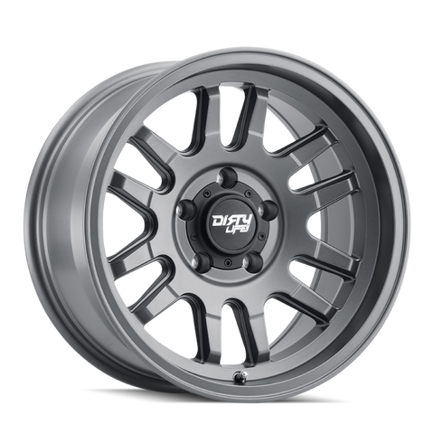 Dirty Life 9310 Canyon 17x9 / 5x127 BP / -12mm Offset / 71.5mm Hub Satin Graphite Wheel - 9310-7973MGT12
