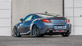 Borla 22-23 Subaru BRZ/Toyota GR86 2.4L RWD AT/MT ATAK Catback Exhaust - Black Chrome Tips - 140910BC