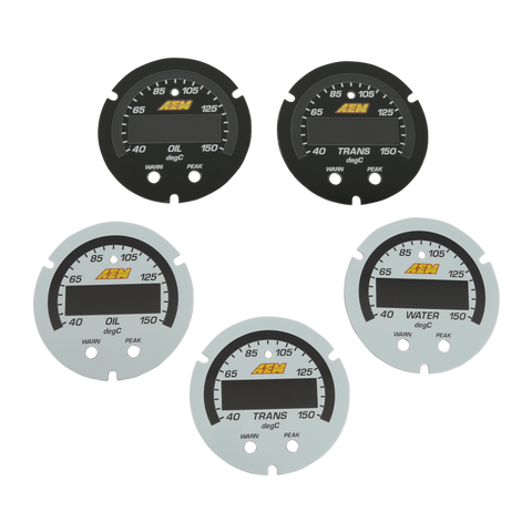 AEM X-Series Temperature Gauge Accessory Kit - 30-0302-ACC