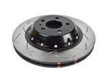 DBA 17-23 Tesla Model 3 (w/355mm Front Rotor) Front 5000 Series 2-Piece Slotted Rotor w/Black Hat - DBA53942BLKS