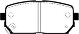 EBC 07-10 Kia Rondo 2.4 Greenstuff Rear Brake Pads - DP21810