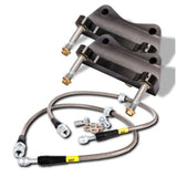 StopTech BBK 93-98 Toyota Supra Rear ST-40 332x32 Trophy Sport Zinc Slotted Big Brake Kit - 83.857.0047.R3