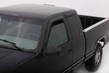 AVS 88-99 Chevy CK Ext. Cab Ventvisor Outside Mount Window Deflectors 4pc - Smoke - 94231