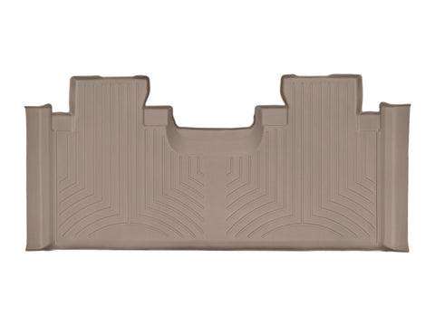 WeatherTech 2015+ Ford F-150 Supercab Rear FloorLiner - Tan w/ First Row Bucket Seats - 456973