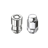 McGard 5 Lug Hex Install Kit w/Locks (Cone Seat Nut / Bulge) 1/2-20 / 3/4 Hex / 1.45in. L - Chrome - 84550