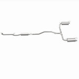 MagnaFlow CatBack 2018 Honda Accord L4 2.0LGAS 2.5in Dual Outlet Stainless Street Series Exhaust - 19393
