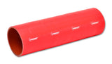 Vibrant 4 Ply Reinforced Silicone Straight Hose Coupling - 5in I.D. x 12in long (RED) - 27251R