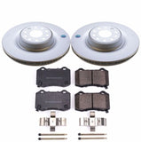 Power Stop 12-16 Tesla Model S Rear Z17 Evolution Geomet Coated Brake Kit - CRK6799