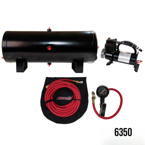 Kleinn Air System w/ 150 PSI Waterproof/ 100 Percent Duty Cycle Air Compressor / 3.0 gal Air Tank - 6350