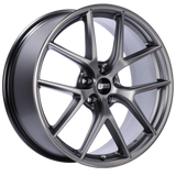 BBS CI-R 20x9 5x112 ET37 Platinum Silver Polished Rim Protector Wheel - 82mm PFS/Clip Required - CI0203PSPO