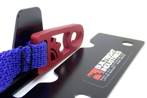 BuiltRight Industries 09-20 Ford F-150/Raptor (09-14 SuperCrew Only) Rear Seat Release - Blue Strap - 100114