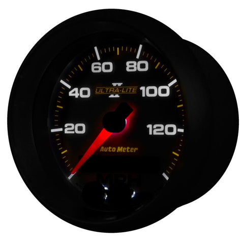 Autometer Ultra-Lite II 3-3/8in 0-140MPH In-Dash Electronic GPS Programmable Speedometer - 4980