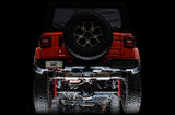 AWE Tuning 2018+ Jeep Wrangler JL/JLU Tread Edition Axle-Back Dual Exhaust - Diamond Black Tips - 3015-33001