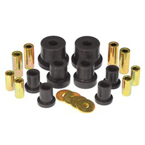 Prothane 06-09 Chevy Trailblazer Front Control Arm Bushings - Black - 7-242-BL