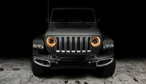Oracle Jeep JL/Gladiator JT Oculus Bi-LED Projector Headlights - Amber/White Switchback - 5839-023