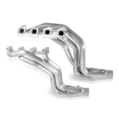 Stainless Works 11-18 Ford F-250/F-350 6.2L Headers 1-7/8in Primaries 3in Collectors High Flow Cats - FT211HCAT