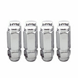 McGard Hex Lug Nut (Cone Seat / Duplex) 9/16-18 / 7/8 Hex / 2.5in. Length (8-Pack) - Chrome - 64806