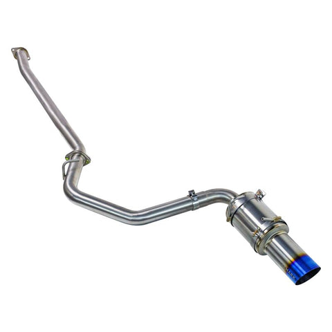REMARK Subaru 2022 BRZ Cat-Back Exhaust - R1 Spec Single - Exit Full Titanium - RK-C1063T-04TF