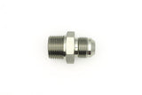 DeatschWerks 8AN Male Flare To 1/2in. Male NPT Adapter - 6-02-0906