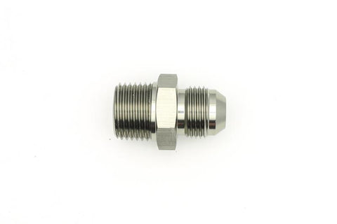 DeatschWerks 8AN Male Flare To 1/2in. Male NPT Adapter - 6-02-0906