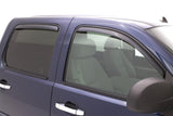 AVS 07-13 Chevy Avalanche Ventvisor In-Channel Front & Rear Window Deflectors 4pc - Smoke - 194515