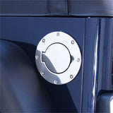 Rugged Ridge 97-06 Jeep Wrangler TJ Stainless Steel Non-Locking Gas Cap Door - 11134.01