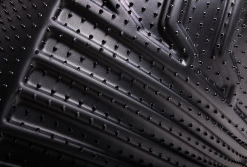 Lund 07-14 Jeep Wrangler Unlimited (4Dr) Catch-It Floormats Rear Floor Liner - Black (1 Pc.) - 383006-B