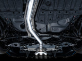 AWE Tuning 2023 Honda Civic Type R FL5 Track Edition Exhaust w/ Triple Diamond Black Tips - 3020-53287
