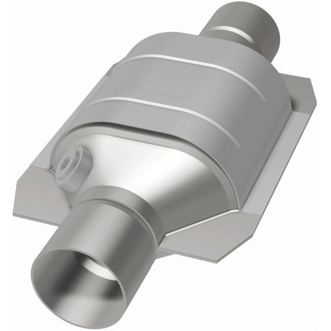 MagnaFlow Universal Catalytic Converter 2.25 W/Dual O2 Boss - 91065