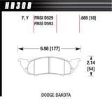 Hawk HPS Street Brake Pads - HB308F.689
