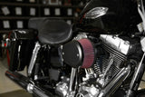 K&N 10-16 Harley Davidson Dyna Wide Glide Street Metal Custom Air Filter - RK-3932XB