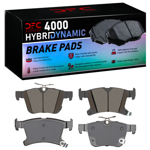 DFC 17-24 Chrysler Voyager Rear 4000 Hybridynamic Brake Pads - 4000-1901-00