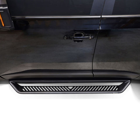 Westin 24-26 Toyota Land Cruiser Outlaw Drop Running Boards - Textured Black - 20-43795