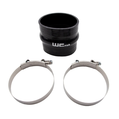 Wehrli 4in ID x 4in Long Silicone Hump Boot and Clamp Kit - Replacement - WCF207-100
