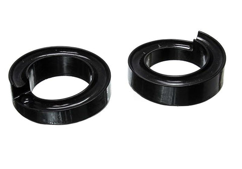 Energy Suspension 97-03 Ford F100/F150 2WD 1 inch Front Coil Lift Isolator Set - 4.6106G