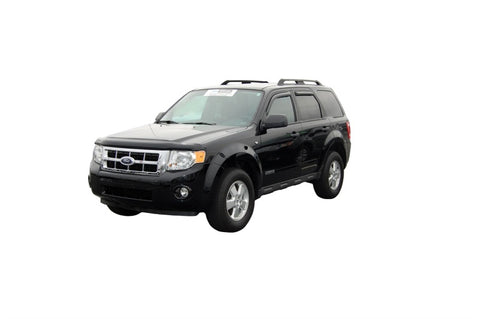 AVS 08-11 Mazda Tribute High Profile Bugflector II Hood Shield - Smoke - 24818