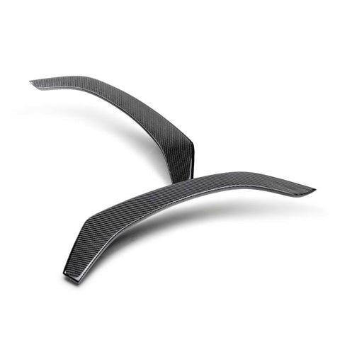Seibon 2002 Subaru WRX Carbon Fiber Rear Door Trim - DT22SBIMP