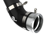 aFe 21+ Ford F-150 V6-3.5L (tt) BladeRunner 3in to 3.5in Aluminum Cold Charge Pipe Black - 46-20519-B