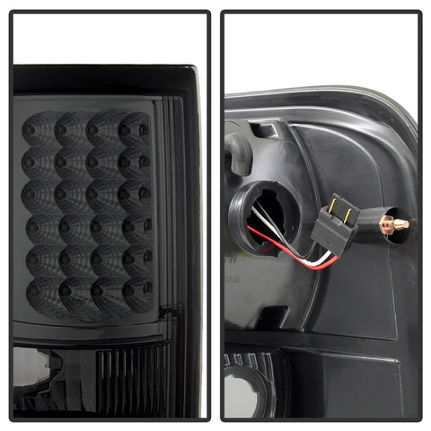 xTune Ford F150 Styleside 04-08 (Not Fit Heritage & SVT) LED Tail Lights Smoke ALT-ON-FF15004-LED-SM - 5012920