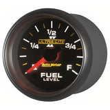 Autometer Ultra-Lite II 2-1/16in 0-280 Ohm Programmable Fuel Level Gauge - 4910