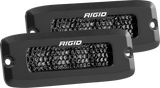 Rigid Industries SR-Q Series PRO Midnight Edition - Spot - Diffused - Pair - 925513BLK