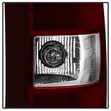 xTune GMC Sierra 07-13 OEM Tail Lights Dark Red ALT-JH-CSIL07-OE-RSM - 9033100