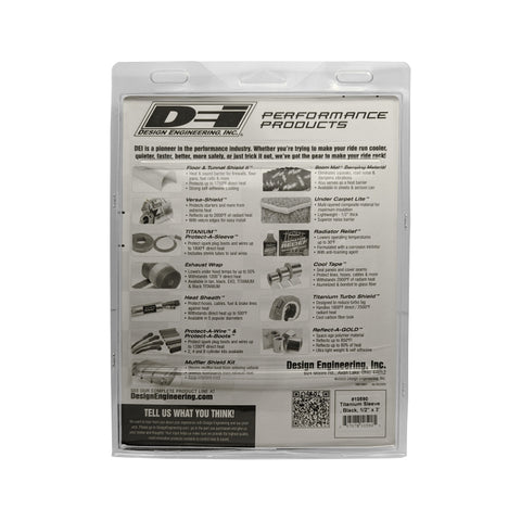 DEI Protect-A-Sleeve 1/2in ID x 3ft Universal - Titanium - 10590