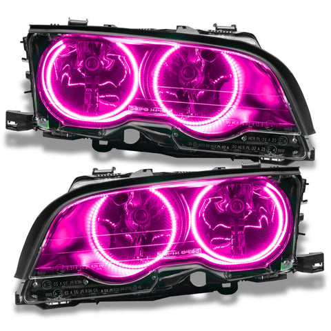 Oracle 99-01 BMW 3 Series Coupe HL - (Halogen) - ColorSHIFT w/o Controller - 8113-334