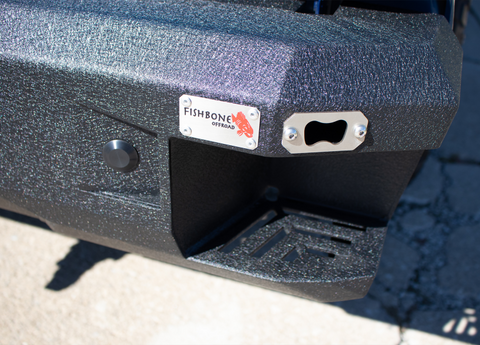 Fishbone Offroad 15-20 Ford F150 Rear Bumper - Black - FB22364