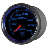 Autometer Cobalt 66.7mm 140-280 Degree F Mechanical Oil Temperature Gauge - 7941